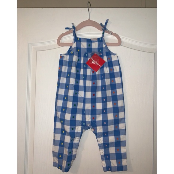 Hanna Andersson Other - NWT Hanna Andersson Spring Gingham Toddler Romper